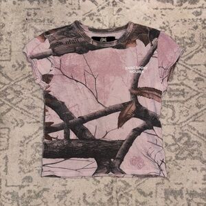 Darc Sport Pink and Brown Camo Tee
